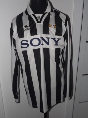 1995 juventus home - juventus, l/s
